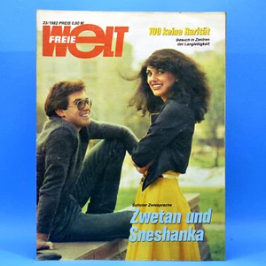 Freie Welt 23 1982 DDR Neustrelitz Usbekistan Lettland An der Trasse Erfurt - Bild 1 von 1