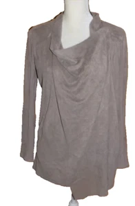 BlankNYC Women Faux Suede Top Jacket Long Sleeves Sz Xsmall XS - Picture 1 of 9