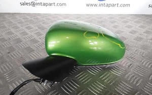 LEFT DOOR MIRROR VAUXHALL CORSA D 2012 GLE LIME GREEN - Picture 1 of 13
