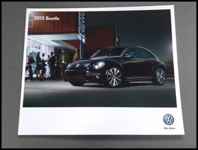 2015 VW Volkswagen Beetle 20-page Original Car Sales Brochure Catalog Foto 1 de 4