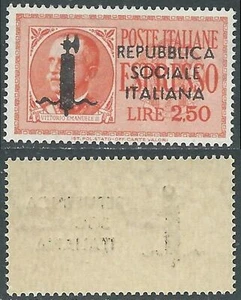1944 RSI ESPRESSO 2,50 LIRE DECALCO MNH ** - RB33-4 - Picture 1 of 1