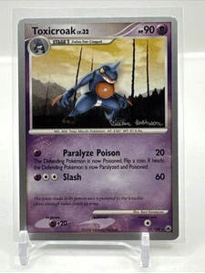 Carta Pokemon Toxicroak 31/100 Campionato del Mondo 2008 Inglese **SPEDIZIONE USA** - Foto 1 di 4