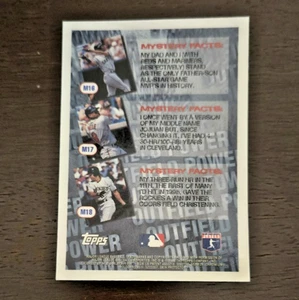 1996 Topps Mystery Finest - Baseball - # M16 M17 M18 Unpeeled - Picture 1 of 2