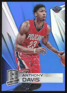2014-15 Panini Spectra Blue Prizms #/49 Anthony Davis #60 New Orleans Pelicans - Picture 1 of 2