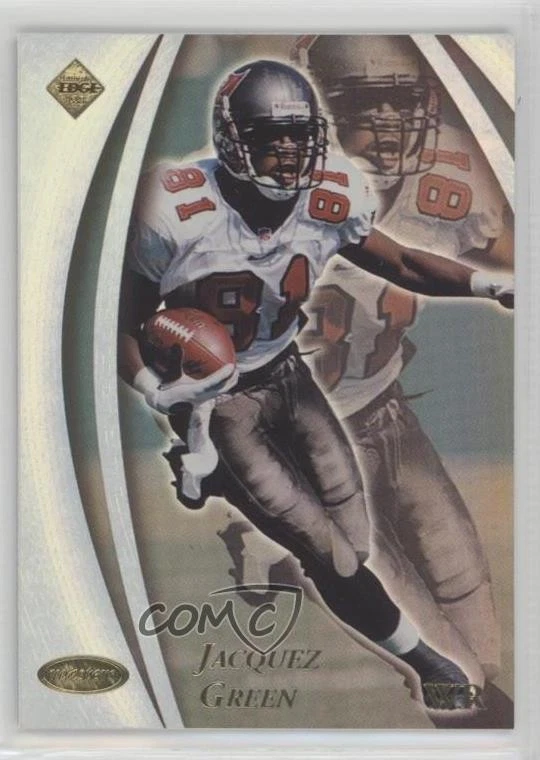 1998 Masters HoloGold Missing Serial Number Jacquez Green #160 Rookie RC - Image 1 of 2