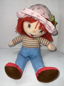 Vintage Strawberry Shortcake Plüsch Stoffpuppe Spielzeug 2008 Kellytoy Stofftier 15 Zoll - Bild 1 von 6