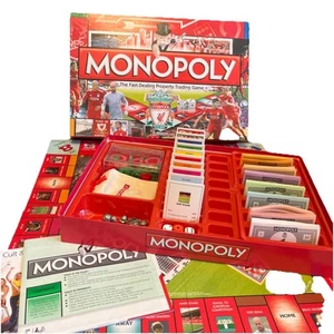 Hasbro Monopoly Liverpool Edición FC LFC Completamente Completo En Excelente Estado - Imagen 1 de 17