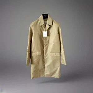 Nanushka Neval Stone Nylon Canvas Car Coat XS - Picture 1 of 12