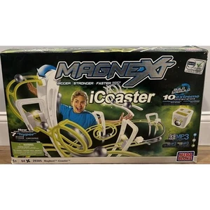 Mega Bloks 2008 MagNext iCoaster 100% Complete w/Manual & Box Tested & Works - Picture 1 of 16