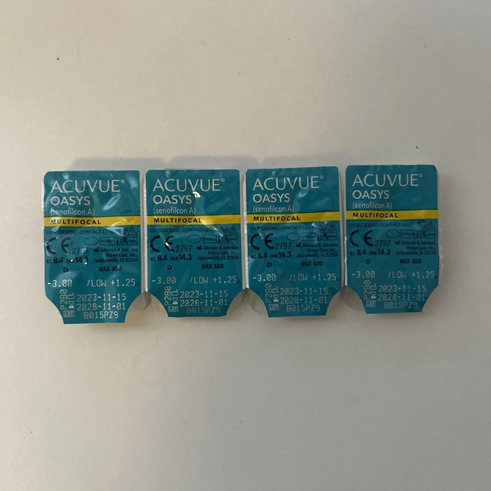 Acuvue Oasys Multifocal Kontaktlinsen -3,00  (wegen Augen-OP) - Bild 1 von 1