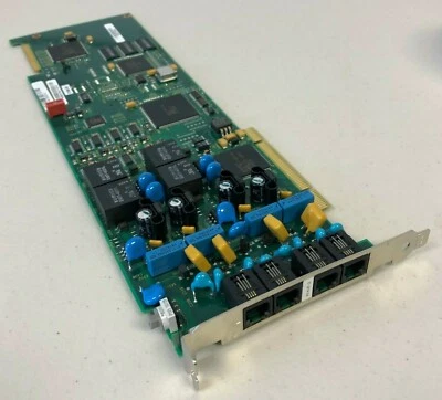Dialogic VFX/41JCT-LS, D/41JCT-LS 4-Port PCI Combined Media Board, 04-5480-001 - Image 1 of 4