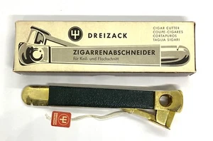 Tagliasigari vintage Dresda Solingen Germania inutilizzato con etichetta e scatola - Foto 1 di 12