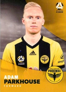2017 2018 WELLINGTON PHOENIX A-League Card ADAM PARKHOUSE - Picture 1 of 2
