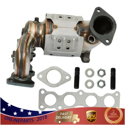 Convertidor catalítico colector de escape para HYUNDAI Sonata KIA Optima 2,4 L 2015-19 Foto 1 de 4