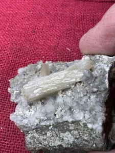 Natural Stilbite Mineral on Matrix from Upper New St. Quarry, Patterson, NJ - Picture 1 of 5