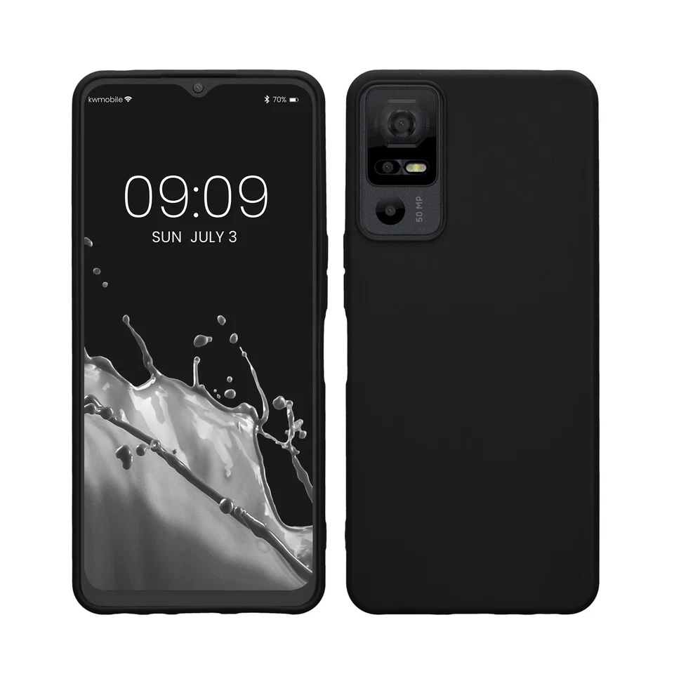 KWMOBILE Coque souple en silicone pour TCL 40 NxtPaper 5G