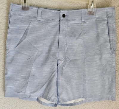 Callaway Mens Shorts Size 36 Gray White Striped - Image 1 of 4