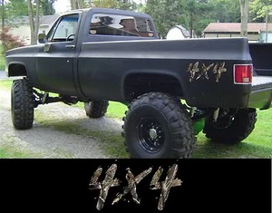 4x4 Camión de camuflaje Realtree Redneck diésel camioneta todoterreno calcomanía país - Imagen 1 de 1
