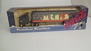 ERTL Coca-Cola Tractor Trailer Always Christmas Polar Bear Die Cast Metal 1:64 - Picture 1 of 4