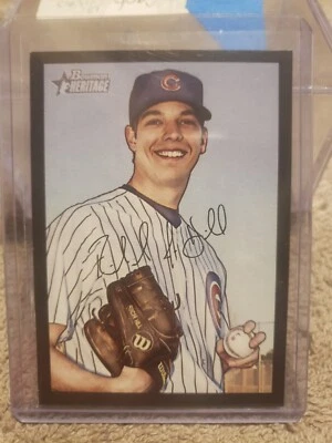 Rich Hill 2007 Bowman Heritage Black 48/52 Chicago Cubs - Image 1 of 2