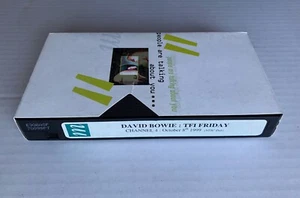 DAVID BOWIE on Chris Evans’ TFI Friday 1999 Virgin PROMO In-House VHS Video NTSC - Picture 1 of 2