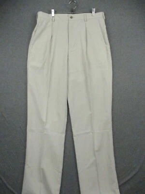 Брюки мужские Nike Golf Dri Fit 36 цвета слоновой кости быстросохнущие эластичные спортивные без кромки - Изображение 1 из 4