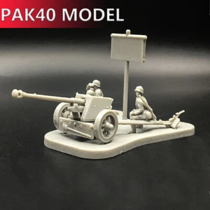 1:72 Escenario PAK40 Conjunto Modelo Cañón Escena Rompecabezas Construcción Ladrillos Arma - Imagen 1 de 6