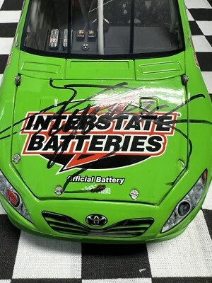 2009 Kyle Busch 1/24 Autographed Interstate Battery Retro ￼ - Image 1 of 4
