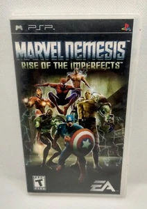 Marvel Nemesis: Rise of the Imperfects (Sony PSP, 2005) No Booklet - Picture 1 of 5