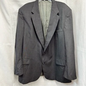 Stafford Gray Classic Sport Coat with Notched Lapels - Picture 1 of 7