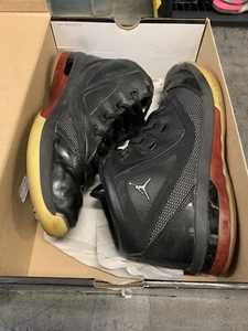 Air Jordan 16.5 Retro 2009 Team Black Red Size 9 - Picture 1 of 7