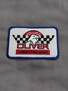 Oliver Connecting Rods 4" x 2 1/2" Iron On Patch - Picture 1 of 2