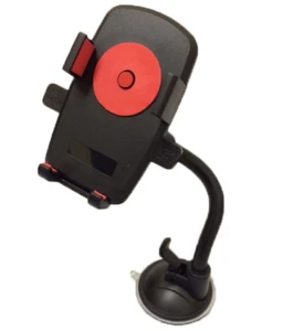 2 x CAR MOBILE PHONE HOLDERS WINDSCREEN SUCTION MOUNT LOCK ADJUSTABLE ANGLE - Bild 1 von 1