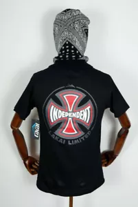 Lakai Footwear Skate Schuhe Shoes T-Shirt Tee Independent Trucks Indy Black in S - Bild 1 von 2