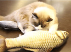 Cat Favor Fish Toy Stuffed Fish Shape Cat Scratch Board Scratching