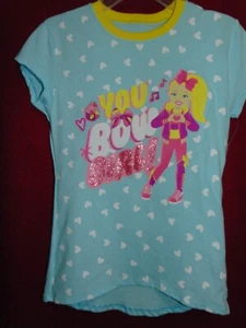 Girls Size 10/12 JoJo Siwa Dorm Sleep Shirt YOU BOW GIRL by Nickelodeon NWT - Picture 1 of 4