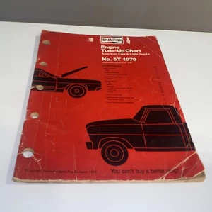 1979 ENGINE Tune-Up Chart AMERICAN Cars & LIGHT TRUCKS NO.5T 1979 - Picture 1 of 3