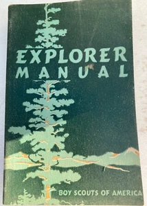 1950 BSA Explorer Manual Boy Scouts of America - Imagen 1 de 3
