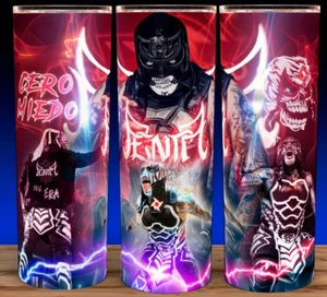 Penta Wrestling Cero Miedo Wrestler Cup Mug Tumbler 20oz - Picture 1 of 3