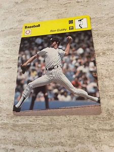 1979 Sportscaster Baseball #61-02 Ron Guidry - New York Yankees - MT - Picture 1 of 1