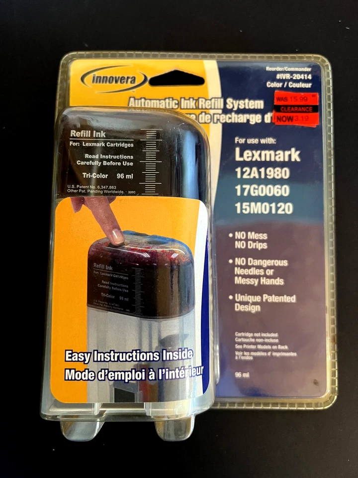 Innovera IVR-20414 Color Automatic Ink Refill System Lexmark - Image 1 of 2
