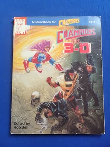 Champions in 3-D Sourcebook - Hero Games #411 - Imagen 1 de 2