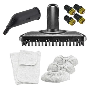 Kit tessuto ugello spazzola per filo pulitore a vapore serie KARCHER SC5 (non EasyFix) - Foto 1 di 12
