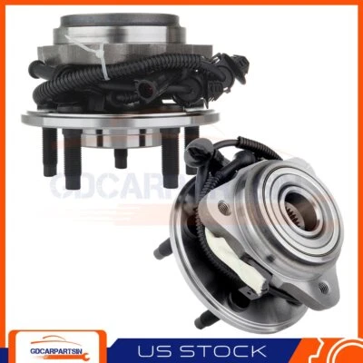 Juego (2) Conjunto de cojinete de cubo de rueda delantera 4x4 para Mazda B3000 Mercury Mountaineer Foto 1 de 4