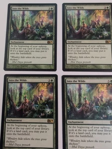 4x Into The Wilds MTG Magic 2014 Core Set (M14) Regular LP - Picture 1 of 24