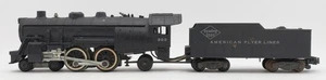 American Flyer 303 Vintage S Reading 4-4-2 Steam Locomotive & Tender EX - Picture 1 of 4