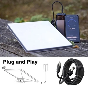 Do Starlink Mini DC na USB C Typ-C Kabel zasilający 6,5 stopy / 2 m Kabel Adapter Ładowanie - Zdjęcie 1 z 6