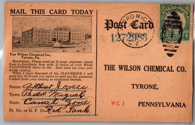 EE. UU. - ZONA CANAL #46 en 2 postales; una impresión 1915 y otra impresión 1920 Foto 1 de 4