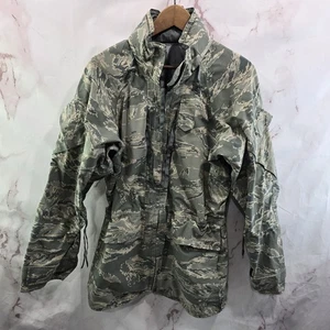 Military Jacke Small Regular Gore Tex Parka Tiger Stripe Camo Regen Luftwaffe  - Bild 1 von 14