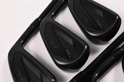 Titleist T350 Black Vapor Irons / 5-PW / Regular Flex AMT Red R300 Shafts - Image 1 of 4